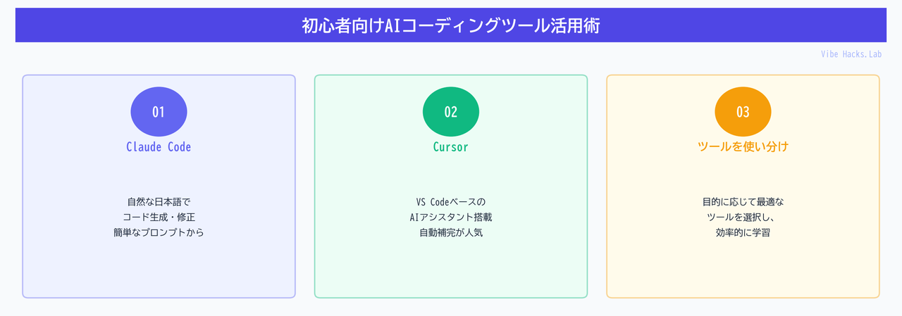 初心者向けAIコーディングツール活用術