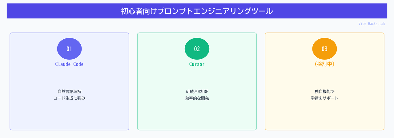 初心者向けプロンプトエンジニアリングツール